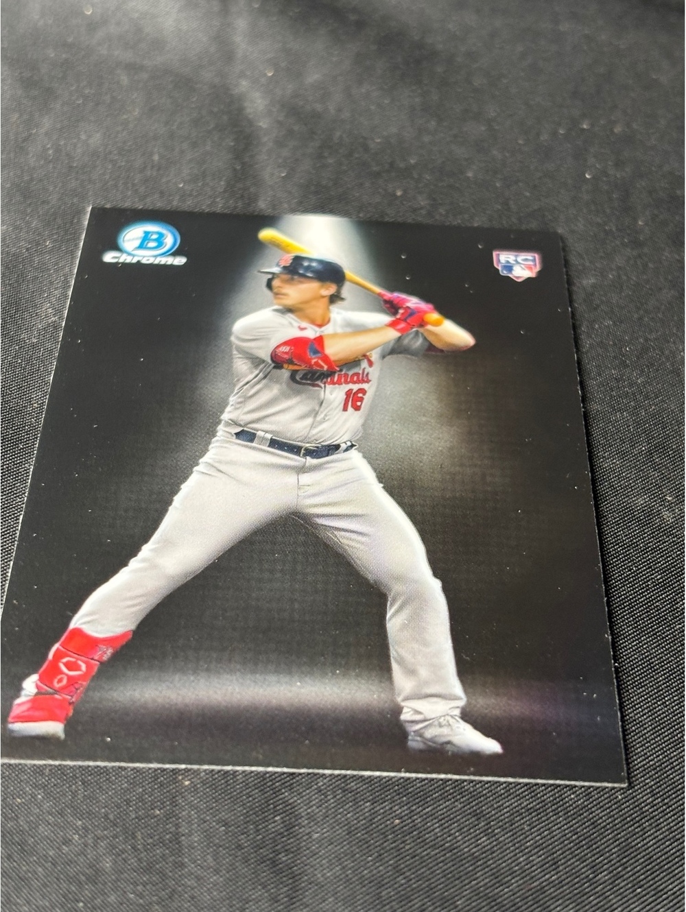 Nolan Gorman 2022 Bowman Chrome Rookie Baseball Card St. L.
